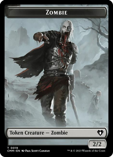 Zombie // Clue Card Front