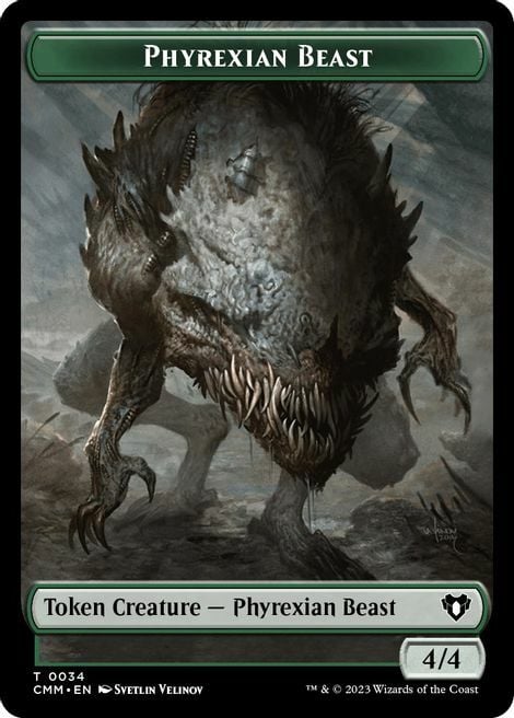 Phyrexian Beast // Elemental Frente