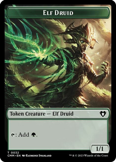Elf Druid // City's Blessing Card Front