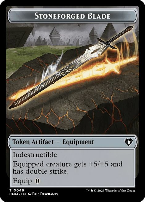 Stoneforged Blade // Spirit Card Front