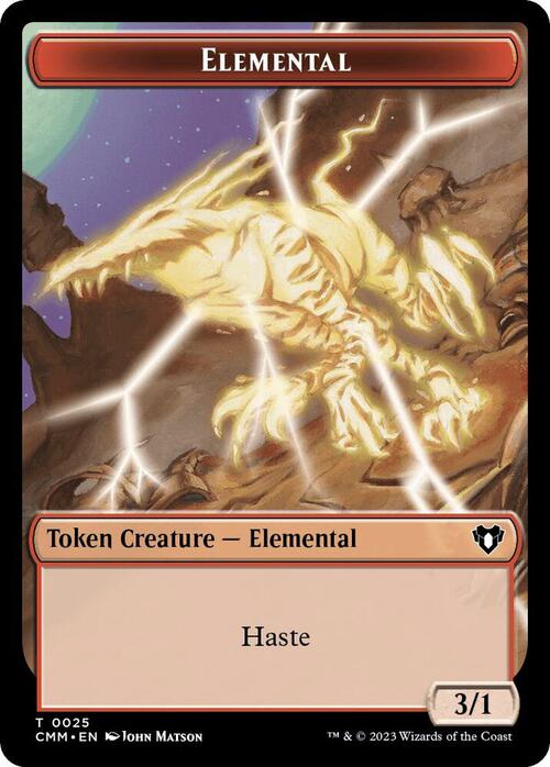 Elemental // Spirit Card Front