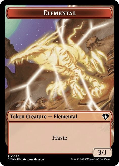 Elemental // Spirit Card Front