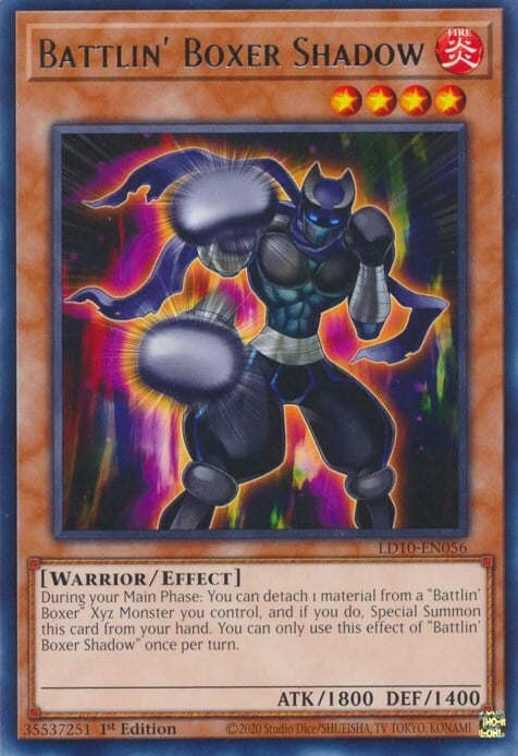 Battlin' Boxer Shadow Card Front