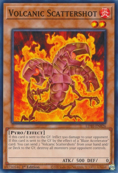 Volcanic Scattershot Card Front