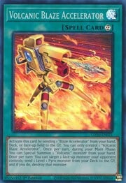 Volcanic Blaze Accelerator · Super Rare 021