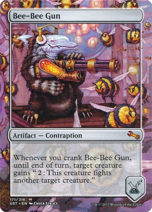 Bee-Bee Gun Card Front