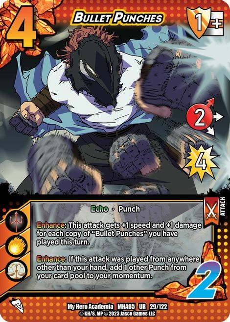 Bullet Punches Card Front