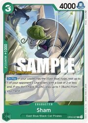 Sham · Pre-Release Stamp OP03-027