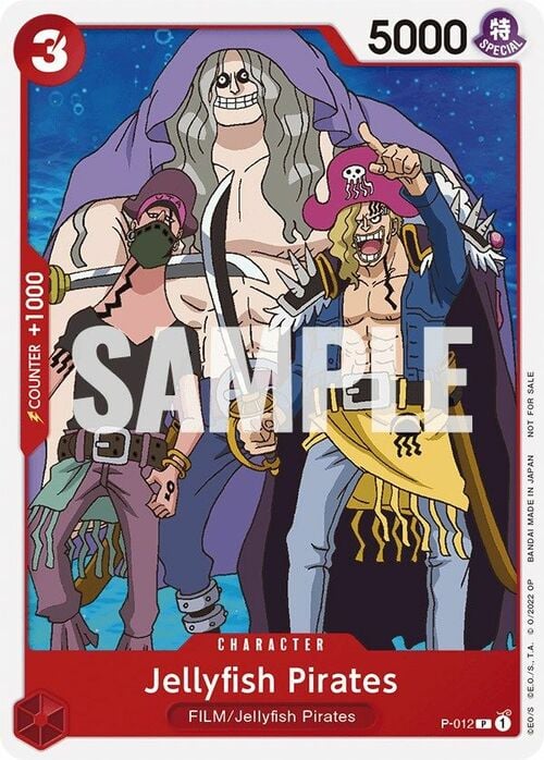 Jellyfish Pirates Card Front