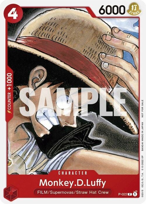 Monkey.D.Luffy Card Front