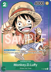 Monkey.D.Luffy · Anime Expo Exclusive | Non-Foil P-037