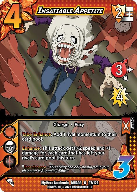 Insatiable Appetite Card Front