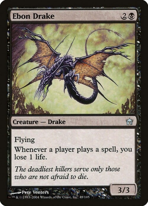 Ebon Drake Card Front