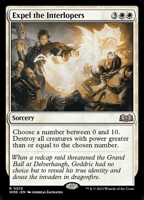Expel the Interlopers Card Front