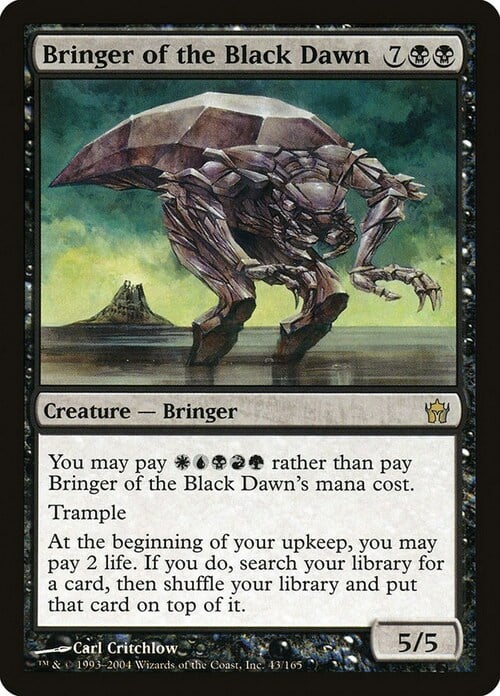 Bringer of the Black Dawn Card Front