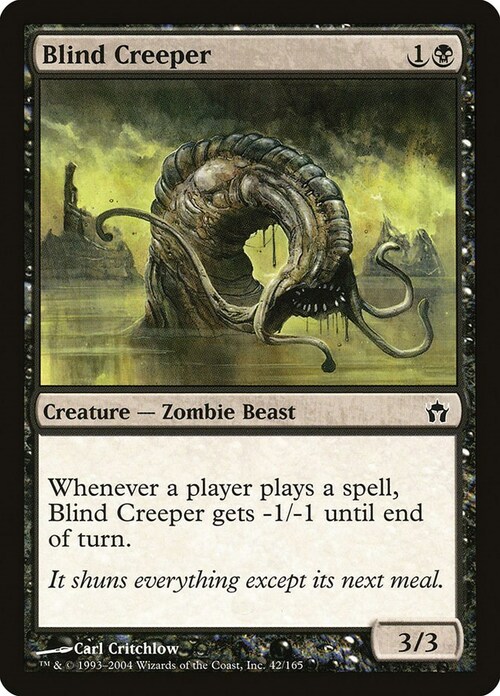 Blind Creeper Card Front