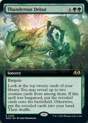 Thunderous Debut · Extended Art 359