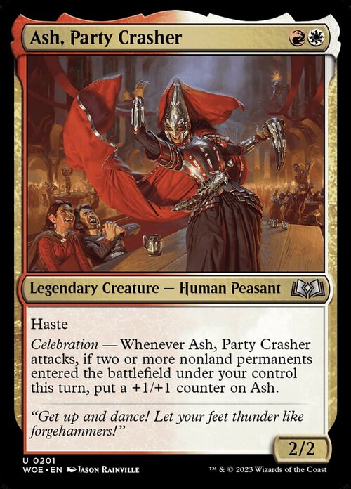Ash, Party Crasher Card Front