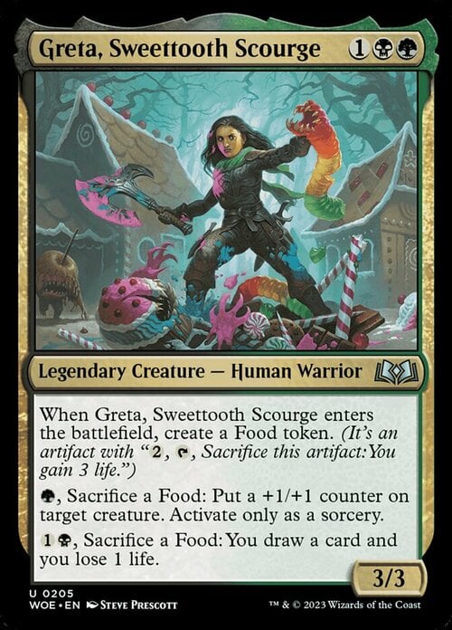 Greta, Sweettooth Scourge Card Front