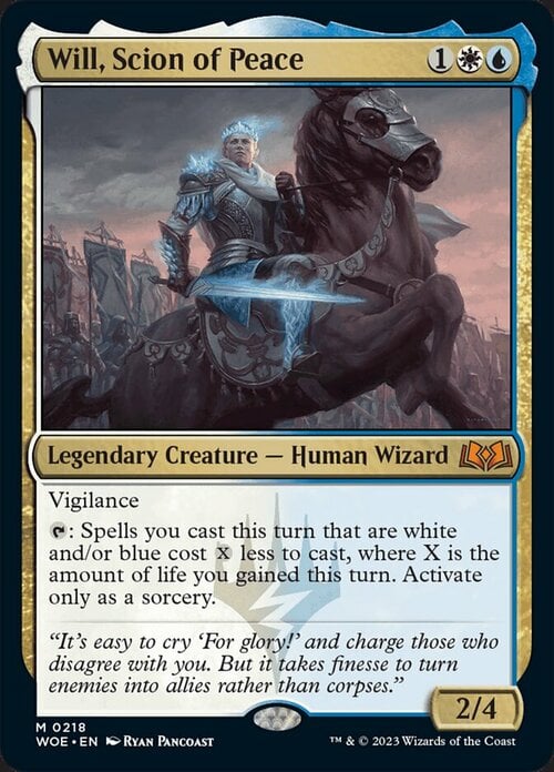 Will, Scion of Peace Card Front