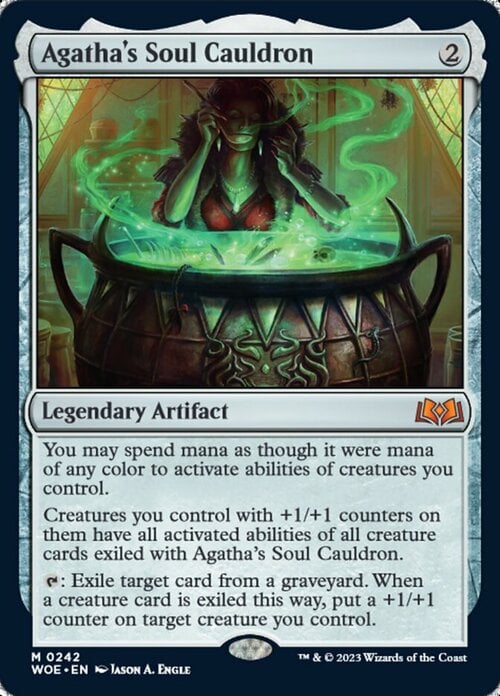 Agatha's Soul Cauldron Card Front