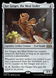 Syr Ginger, the Meal Ender 252