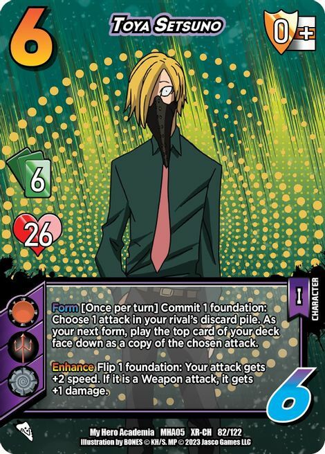 Toya Setsuno Card Front