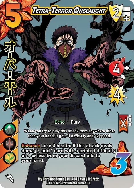Tetra-Terror Onslaught Card Front
