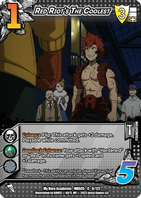 Red Riot's The Coolest Card Front