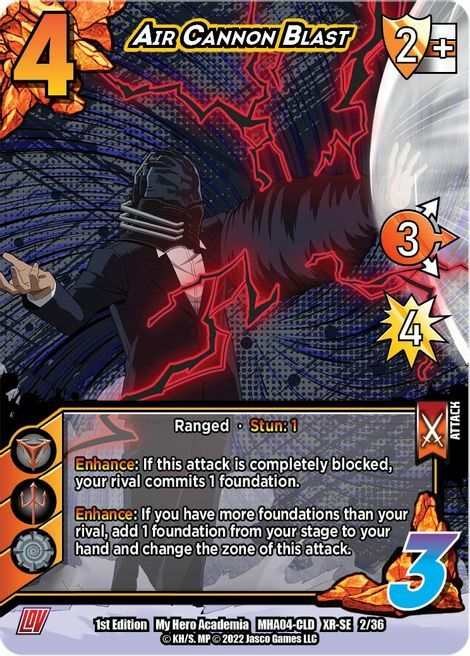 Air Cannon Blast Card Front