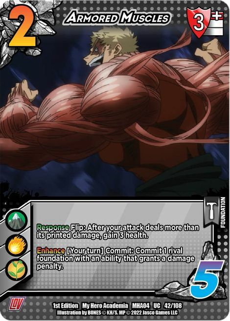 Armored Muscles Card Front