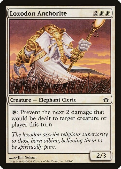 Loxodon Anchorite Card Front