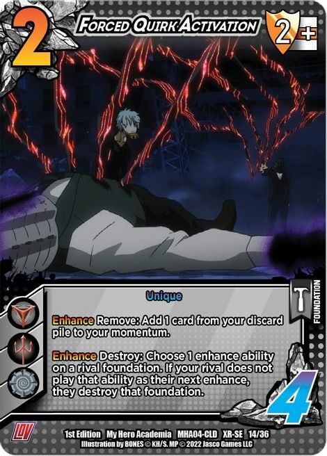 Forced Quirk Activation Card Front