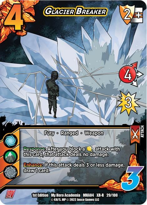 Glacier Breaker Card Front
