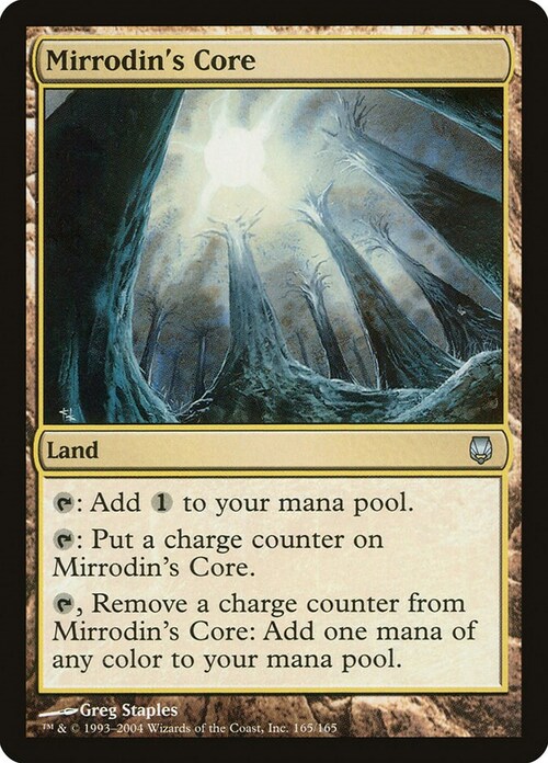 Mirrodin's Core Card Front