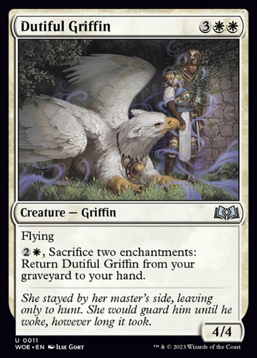 Dutiful Griffin Card Front