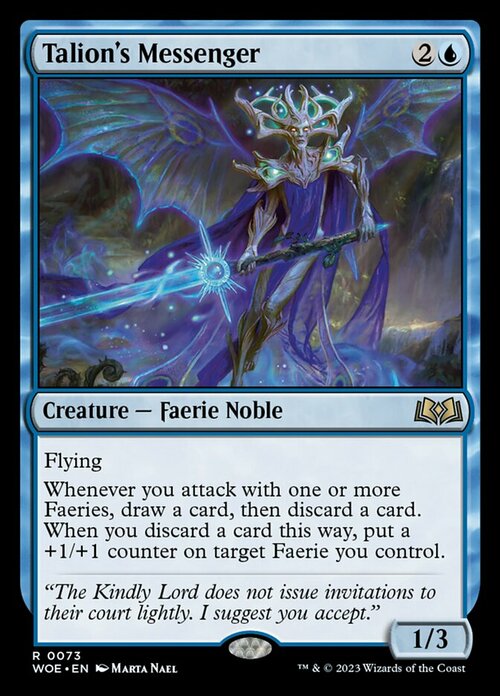 Talion's Messenger Card Front