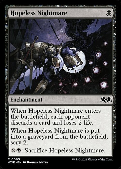 Hopeless Nightmare Card Front