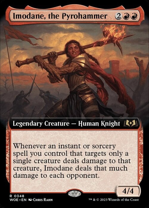 Imodane, the Pyrohammer Card Front