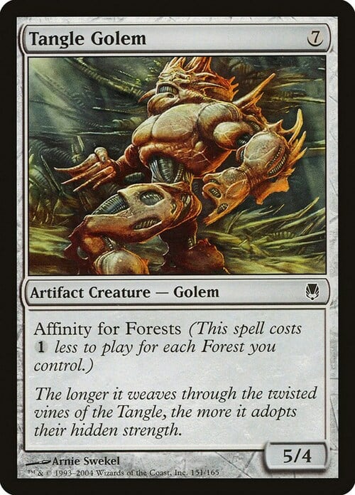 Tangle Golem Card Front