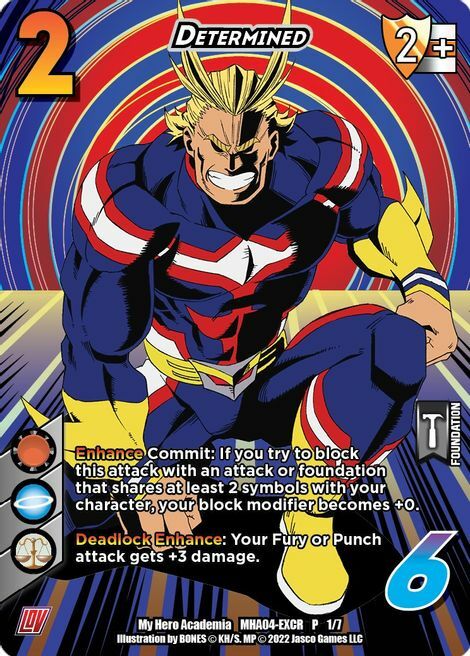 Determined Card Front