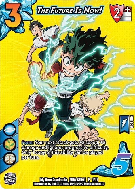 The Future is Now! Card Front