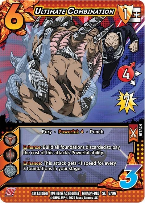 Ultimate Combination Card Front