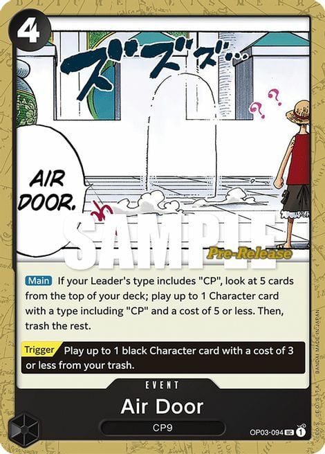 Air Door Card Front