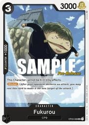Fukurou · Pre-Release Stamp OP03-088