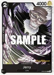Jerry · Pre-Release Stamp OP03-084