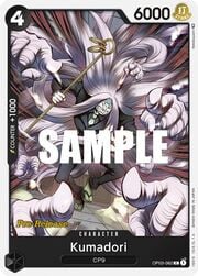 Kumadori · Pre-Release Stamp OP03-082