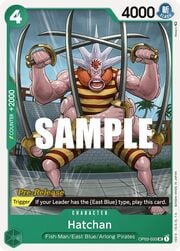 Hatchan · Pre-Release Stamp OP03-033