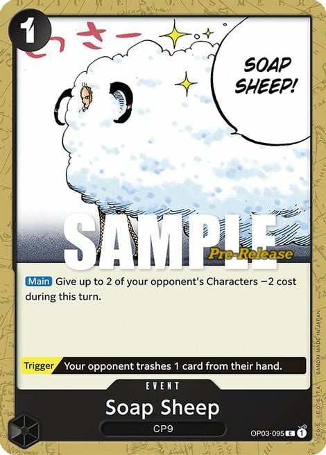 Soap Sheep Card Front