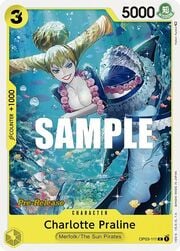 Charlotte Praline · Pre-Release Stamp OP03-111